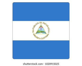 Square Flag of Nicaragua
