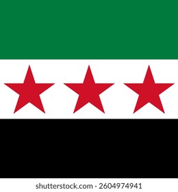 Square Flag Syria, Square Syria Flag
