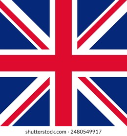 Square flag of United Kingdom