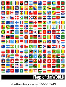 Square Flags of the World - Full Ultimate Collection
Vector Collection of World Flag Icons
