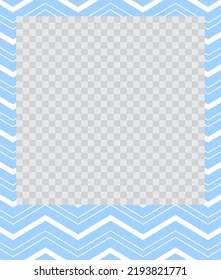 square flat photo frame with ornaments