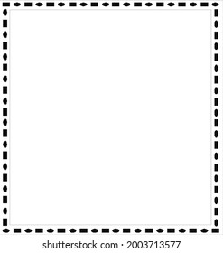 Square Frame Background Geometric vector