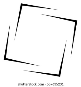 Square frame - border element