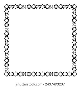 square frame, border frame graphic simple, square frame, art line frame