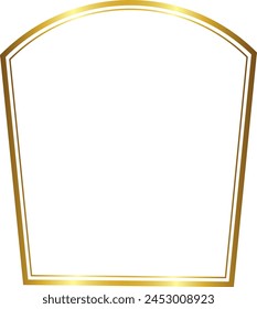 Square Frame Gold picture frame luxury golden frame gold border Golden vector vintage frames retro horizontal Frame badges branches framework banner decoration decorative element ribbon isolated 