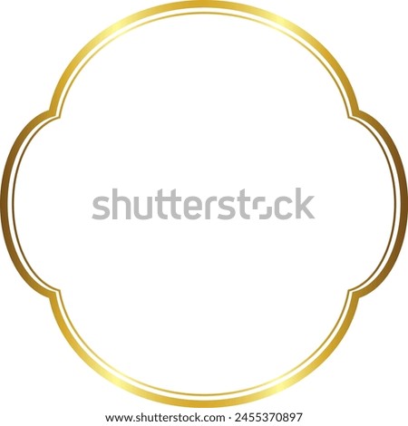 Square Frame Gold picture frame luxury golden frame gold border Golden vector vintage frames retro horizontal Frame badges branches framework banner decoration decorative element ribbon isolated