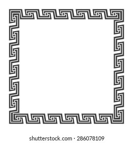 Square frame with Greek and east ornament