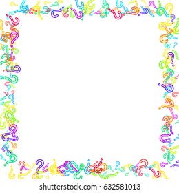 Square Frame On White Background Made Stock Vector (Royalty Free ...