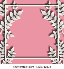square frame with spring leafs