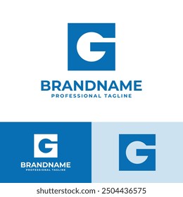 Square G Logo, suitable for any business with G initial