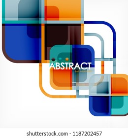 Fondo abstracto geométrico cuadrado, diseño de papel para diseño de portada, plantilla de libro, afiche, ilustración de portada de cd, volante, fondo de sitio web