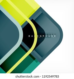Fondo abstracto geométrico cuadrado, diseño de papel para diseño de portada, plantilla de libro, afiche, ilustración de portada de cd, volante, fondo de sitio web