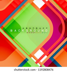 Fondo abstracto geométrico cuadrado, diseño de papel para diseño de portada, plantilla de libro, afiche, ilustración de portada de cd, volante, fondo de sitio web
