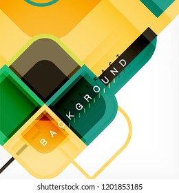 Fondo abstracto geométrico cuadrado, diseño de papel para diseño de portada, plantilla de libro, afiche, ilustración de portada de cd, volante, fondo de sitio web