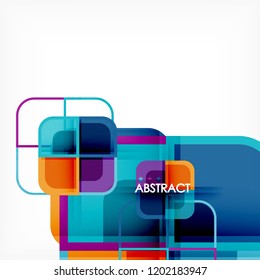 Fondo abstracto geométrico cuadrado, diseño de papel para diseño de portada, plantilla de libro, afiche, ilustración de portada de cd, volante, fondo de sitio web
