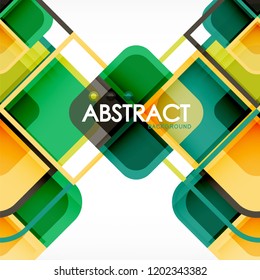 Fondo abstracto geométrico cuadrado, diseño de papel para diseño de portada, plantilla de libro, afiche, ilustración de portada de cd, volante, fondo de sitio web