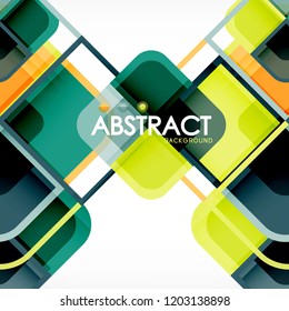 Fondo abstracto geométrico cuadrado, diseño de papel para diseño de portada, plantilla de libro, afiche, ilustración de portada de cd, volante, fondo de sitio web