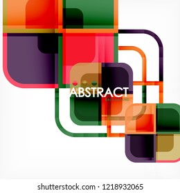 Fondo abstracto geométrico cuadrado, diseño de papel para diseño de portada, plantilla de libro, afiche, ilustración de portada de cd, volante, fondo de sitio web