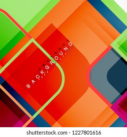 Fondo abstracto geométrico cuadrado, diseño de papel para diseño de portada, plantilla de libro, afiche, ilustración de portada de cd, volante, fondo de sitio web