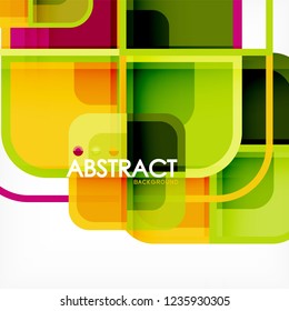 Fondo abstracto geométrico cuadrado, diseño de papel para diseño de portada, plantilla de libro, afiche, ilustración de portada de cd, volante, fondo de sitio web