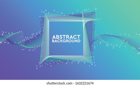 Square geometric abstract background vector illustration, web banner design, discount card, promotion, flyer layout, ad, advertisement, printing media.