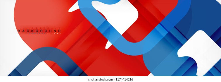 Fondo geométrico cuadrado, plantilla multicolor para presentación de negocios o tecnología o diseño de portada de folletos web, fondo de pantalla vectorial.