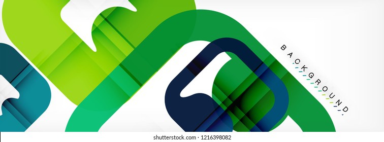 Fondo geométrico cuadrado, plantilla multicolor para presentación de negocios o tecnología o diseño de portada de folletos web, fondo de pantalla vectorial.