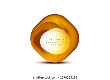 Banners geométricos quadrados com efeito de mistura suave 3d. Design de ícone da moda da tecnologia digital. Ilustração vetorial para papel de parede, banner, plano de fundo, cartão, ilustração de livro, página inicial