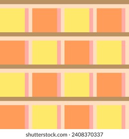 square geometric mid century plaid textile seamless pattern background wallpaper