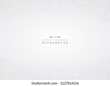 Square of geometric pattern movement with center space background, vector eps10