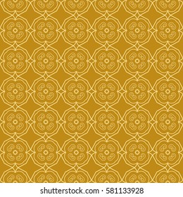 square geometric pattern. seamless vector illustration. for decor, fabric, print, wallpaper. ethnic ornament