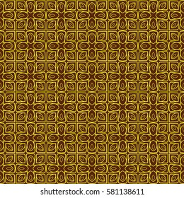 square geometric pattern. seamless vector illustration. for decor, fabric, print, wallpaper. ethnic ornament
