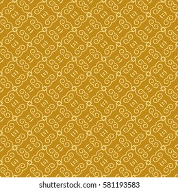 square geometric pattern. seamless vector illustration. for decor, fabric, print, wallpaper. ethnic ornament