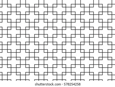 Square of geometric pattern texture background.
