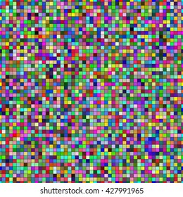 Square geometric seamless pattern. Fashion graphic background design. Modern stylish abstract texture. Colorful template for prints, textiles, wrapping, wallpaper, website Stock VECTOR illustration