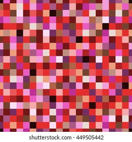 Square geometric seamless pattern. Fashion graphic background design. Modern geometric stylish abstract texture. Colorful template 4 prints, textiles, wrapping, wallpaper, website VECTOR illustration