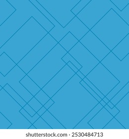 Square geometric shape pattern. Abstract thin decor cover background, minimal vector illustration .