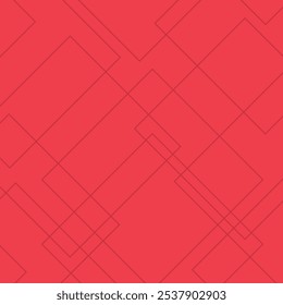 Square geometric shape pattern. Abstract thin decor cover background, minimal vector illustration .