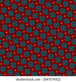formas geométricas cuadradas. patrón sin costuras vectorial. color de fondo repetitivo. textura elegante. muestra de tela. papel envolvente. impresión continua. elemento de diseño para la decoración del hogar, ropa, textiles, tela