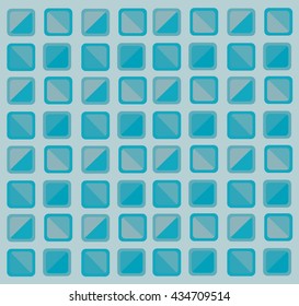 square and geometry pastel background vector EPS10