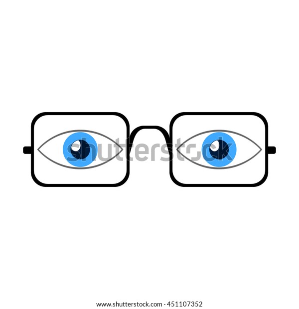 square eyes clipart images