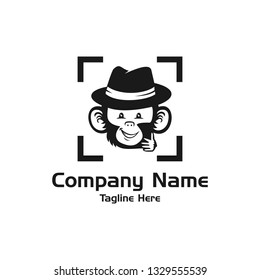 Square Gorilla Vector Logo