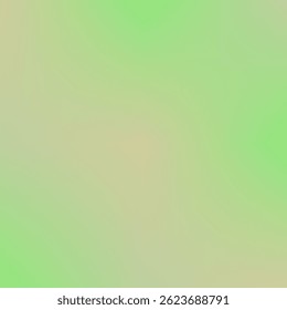 A square gradient of soft green hues, transitioning from a vibrant lime at the edges to a pale yellow green in the center. 2.