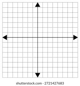 Página inteira de linha de gráfico quadrada. papel de grade quadrado imprimível com linhas de seta. bloco de anotações geométrico, plano de fundo de diário para escola. ilustração vetorial.