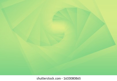 Square graphic, abstract gradation on a mint green and yellowish soft background with copy space. card. Poster. elements design for presentation background.