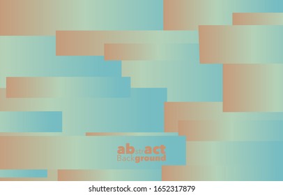 Square graphic, abstract gradient on a sky blue and orange peach background with copy space. card. Poster. elements design for presentation. Dynamic shapes composition Minimal Concept.