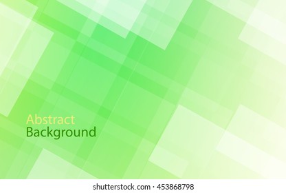 square green color background abstract art vector