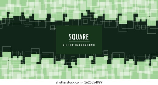 Square Green geometrical abstract background - Powered by Shutterstock - Get 15% off with code: PIKWIZARD15