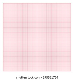 Square grid background on white  background.    Vector illustration. 