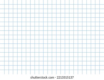 Square grid on paper. Millimeter paper sheet background